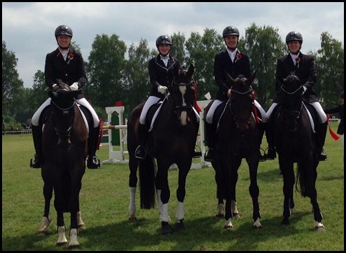 1. Wertungsprüfung zum Dressurpokal 2015