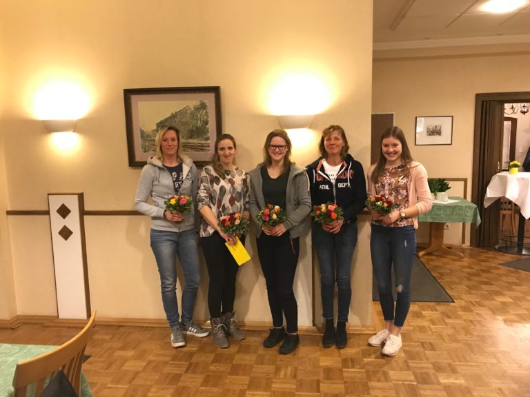 Ehrung unserer Mannschaftsreiter