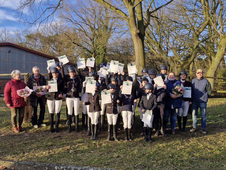 Reitabzeichenprüfung am 07.02.2026 erfolgreich absolviert